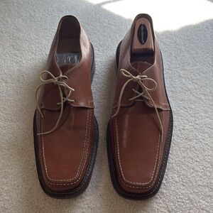 Classic Brown Leather Men's Shoes